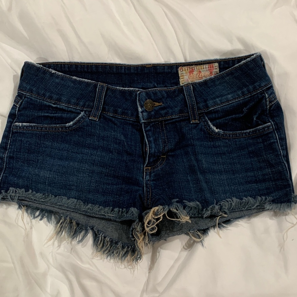Siwy distressed Frayed Hem Women Shorts
